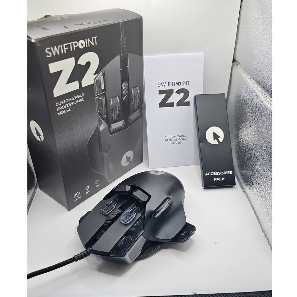 Swiftpoint Z2  Model 701   Customizable Professional Mouse